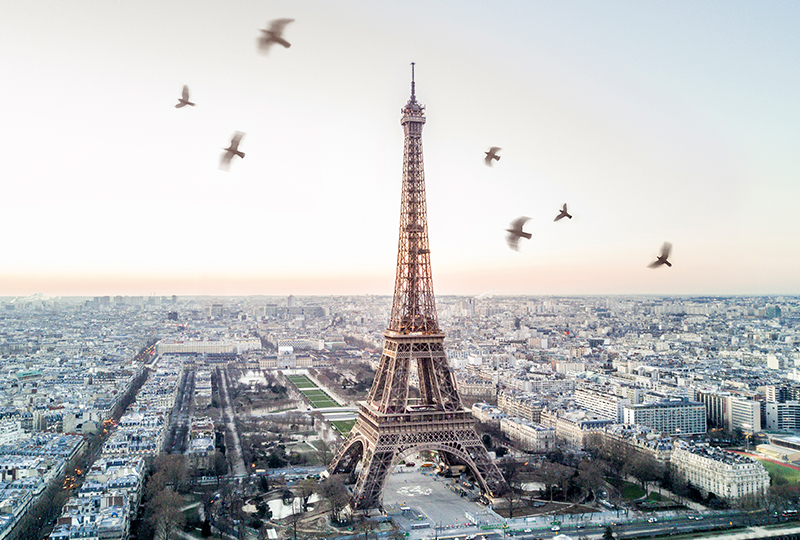 巴黎鐵塔登頂