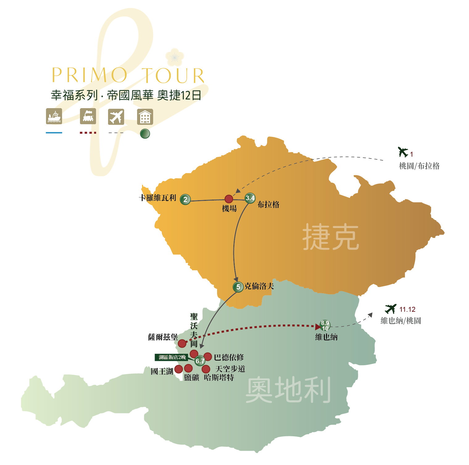 菁選旅遊奧捷12日