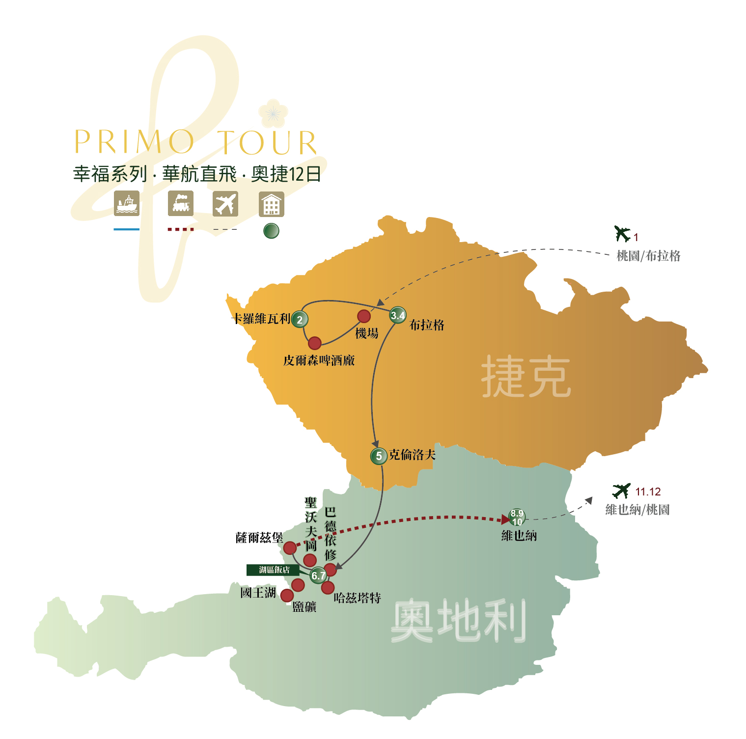 菁選旅遊奧捷12日